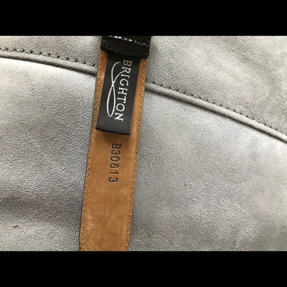 Brighton black and silver belt - Picture 4 of 5